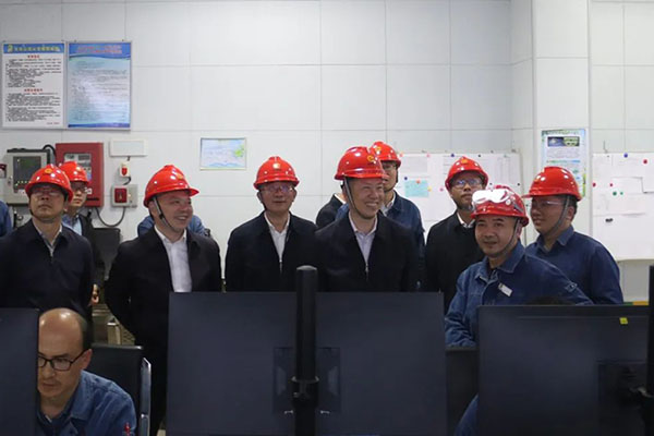 市政协副主席、应急管理局局长李华桂带队到公司调研